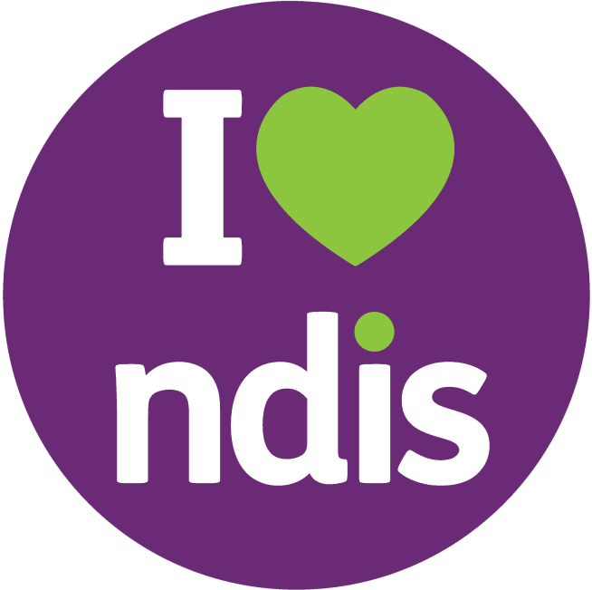 I heart NDIS logo